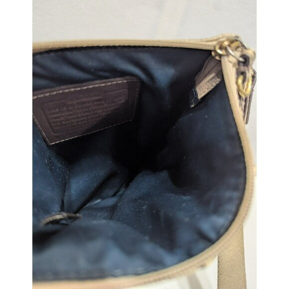 Coach Colette Signature Python Snakeskin Print Sateen Crossbody Bag 44752 - Picture 9 of 12